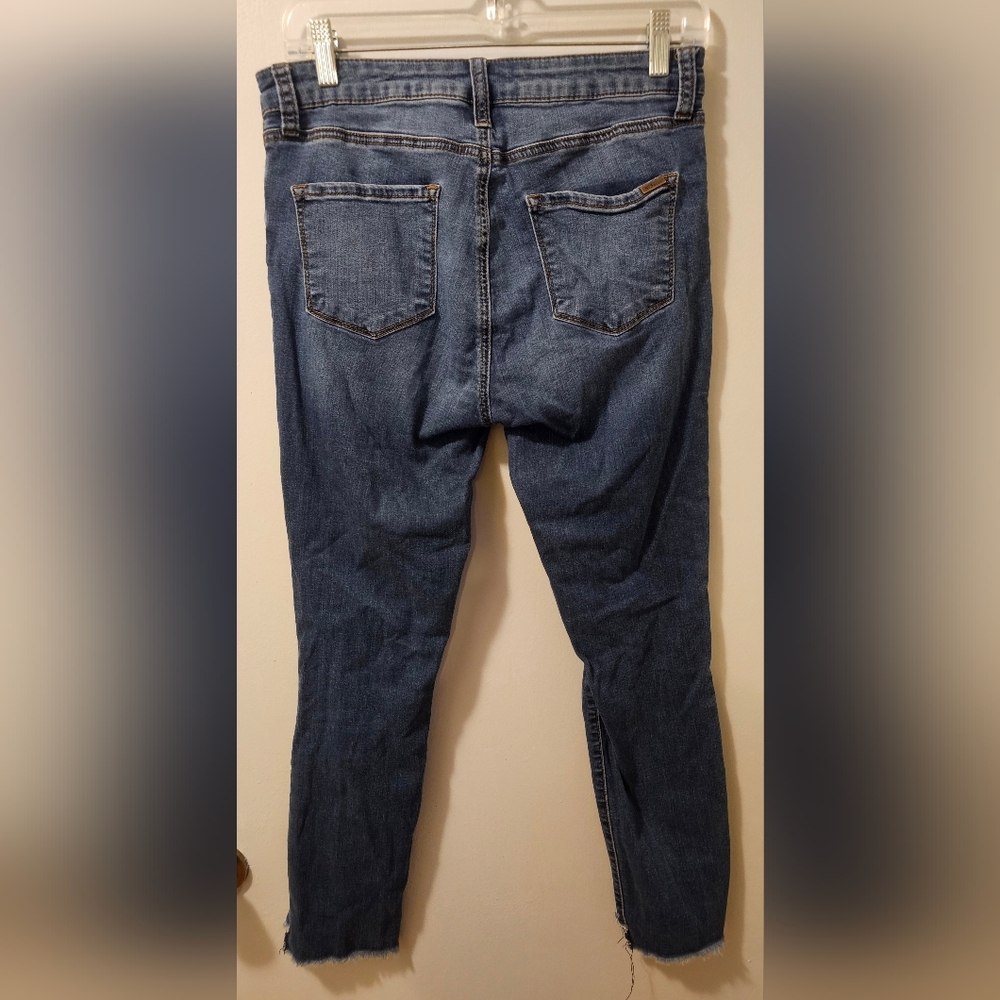 STS Blue Ellie High Rise Ankle Distressed Step Hem Jeans Women's Size 30 - Picture 6 of 14